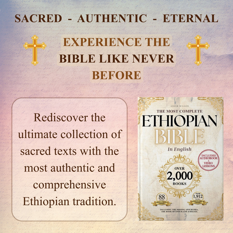 Bundle - The Complete Ethiopian Bible in English and The Definitive Et ...
