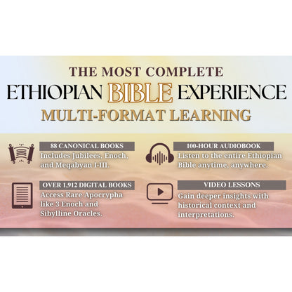 The Most Complete Ethiopian Bible in English, by Asher Wilson