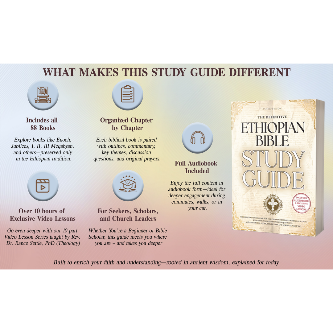 Bundle - The Complete Ethiopian Bible in English and The Definitive Ethiopian Bible Study Guide