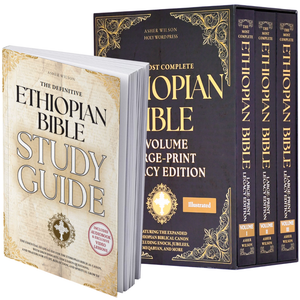 Bundle - The Most Complete Ethiopian Bible, Large-Print Legacy Edition and The Definitive Ethiopian Bible Study Guide