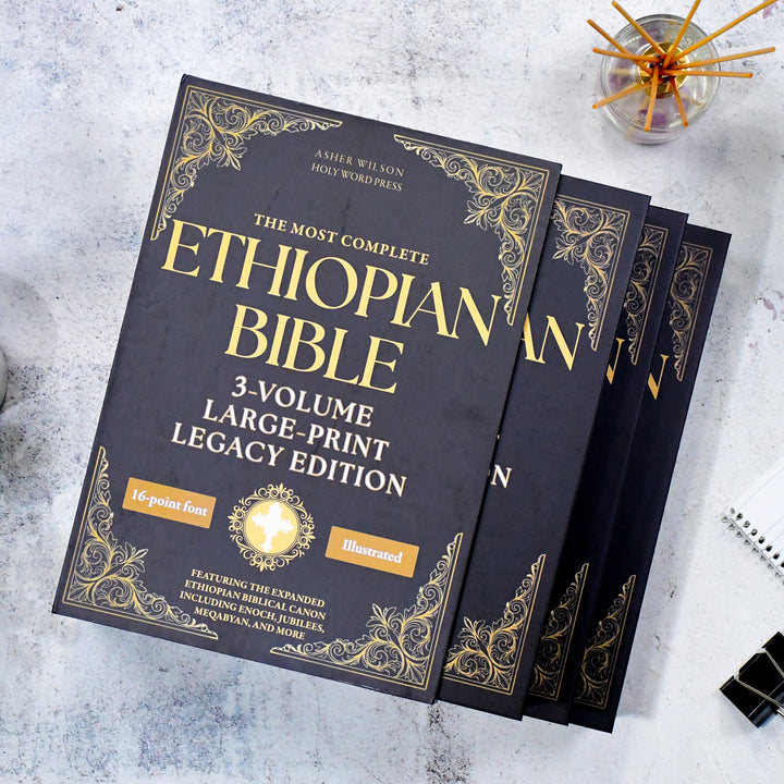 Large Print Legacy Edition, The Complete Ethiopian Bible in English by Asher Wilson