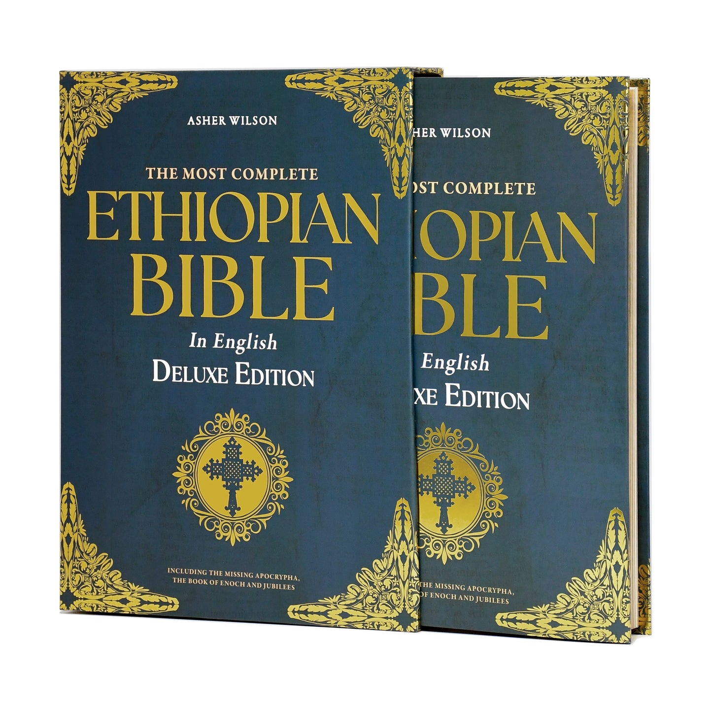 The Most Complete Ethiopian Bible in English, by Asher Wilson: Deluxe Red Letter Edition