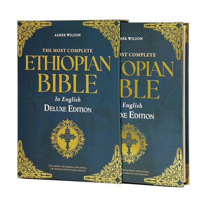 The Most Complete Ethiopian Bible in English, by Asher Wilson: Deluxe Red Letter Edition