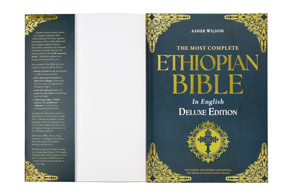 The Most Complete Ethiopian Bible in English, by Asher Wilson: Deluxe Red Letter Edition