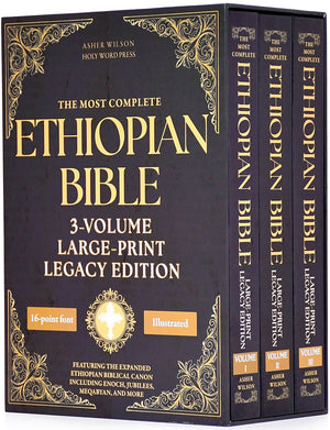 Large Print Legacy Edition, The Complete Ethiopian Bible in English by Asher Wilson