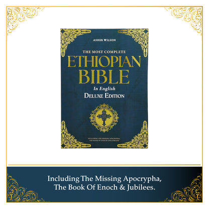 The Most Complete Ethiopian Bible in English, by Asher Wilson: Deluxe Red Letter Edition