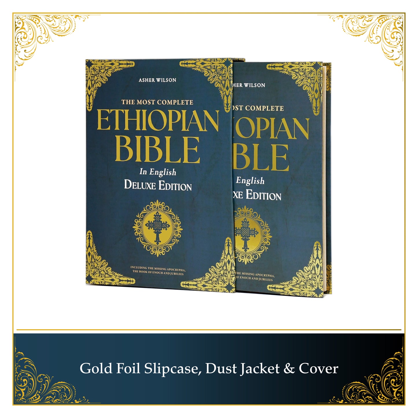 The Most Complete Ethiopian Bible in English, by Asher Wilson: Deluxe Red Letter Edition