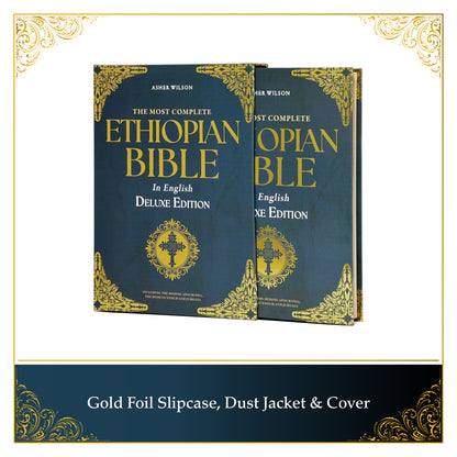 The Most Complete Ethiopian Bible in English, by Asher Wilson: Deluxe Red Letter Edition