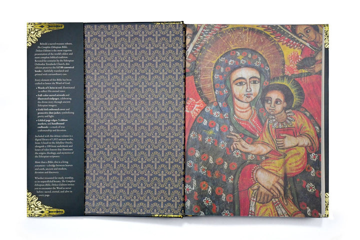 The Most Complete Ethiopian Bible in English, by Asher Wilson: Deluxe Red Letter Edition