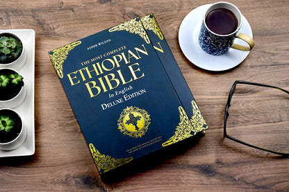 The Most Complete Ethiopian Bible in English, by Asher Wilson: Deluxe Red Letter Edition