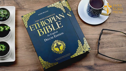 The Most Complete Ethiopian Bible in English, by Asher Wilson: Deluxe Red Letter Edition